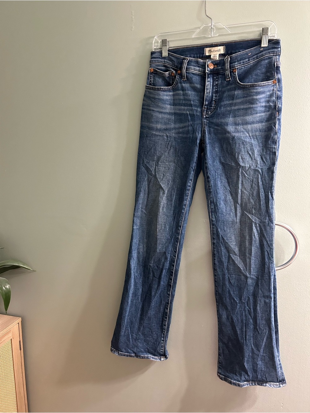 Madewell kick out full length jeans READ